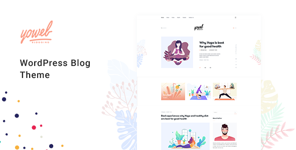 Yowel - Creative Yoga Blog WordPress Theme Logo